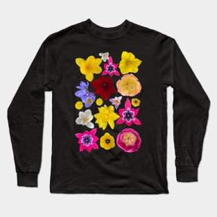 So Many Flowers in the Dark Long Sleeve T-Shirt